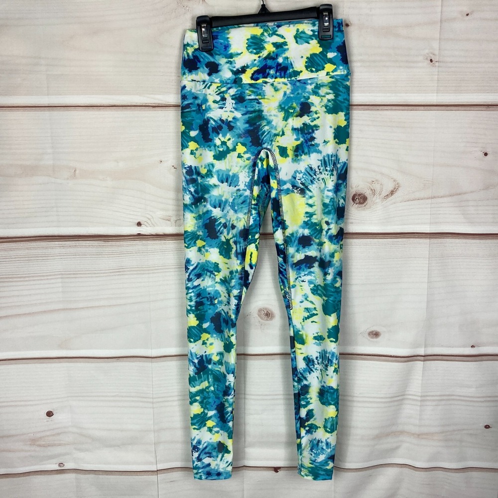 Lucky In Love Bethanie Mattek-Sands Legging Womens XS Tie Dye Colorful Athletic